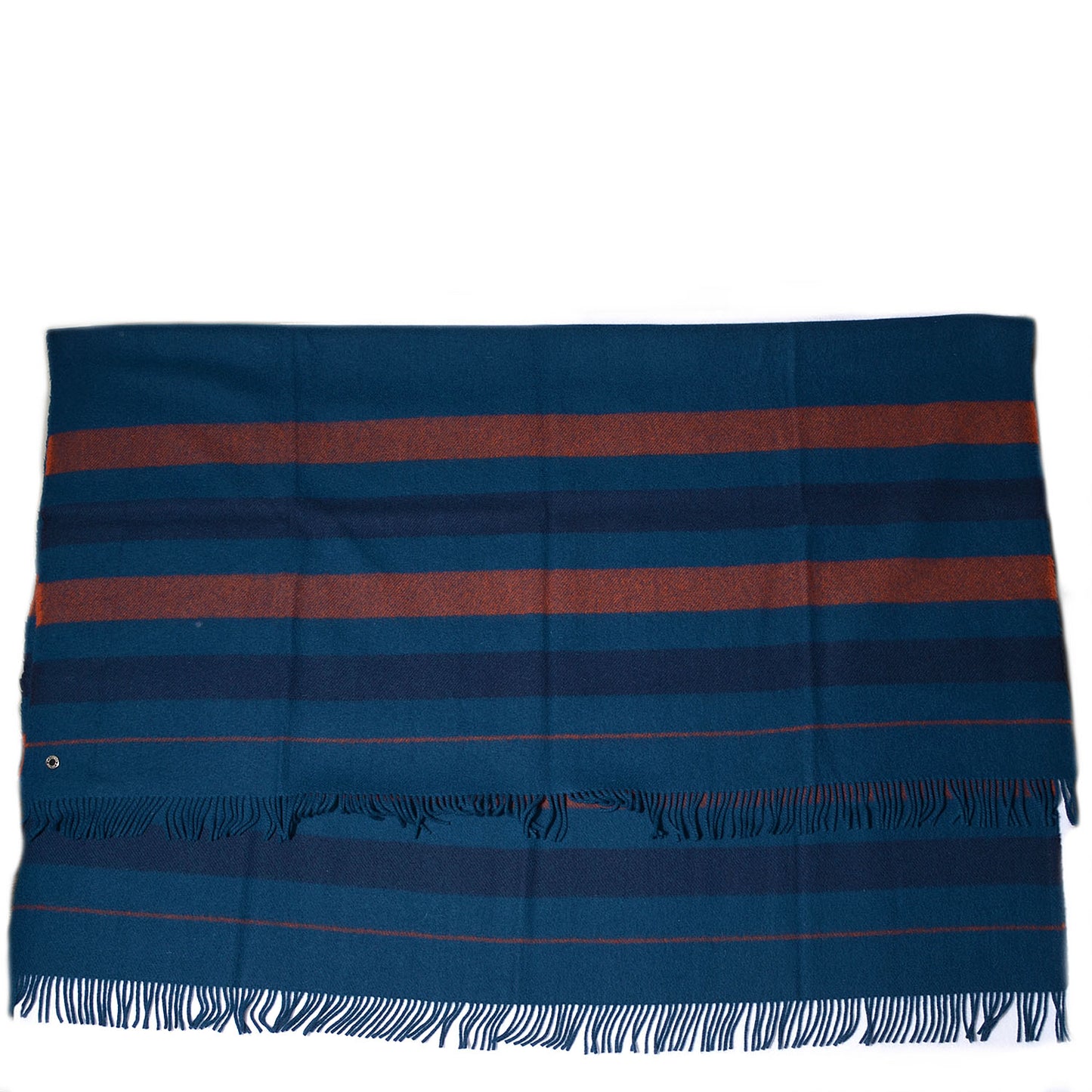 Wool Rocabar Blanket Bleu De Prusse