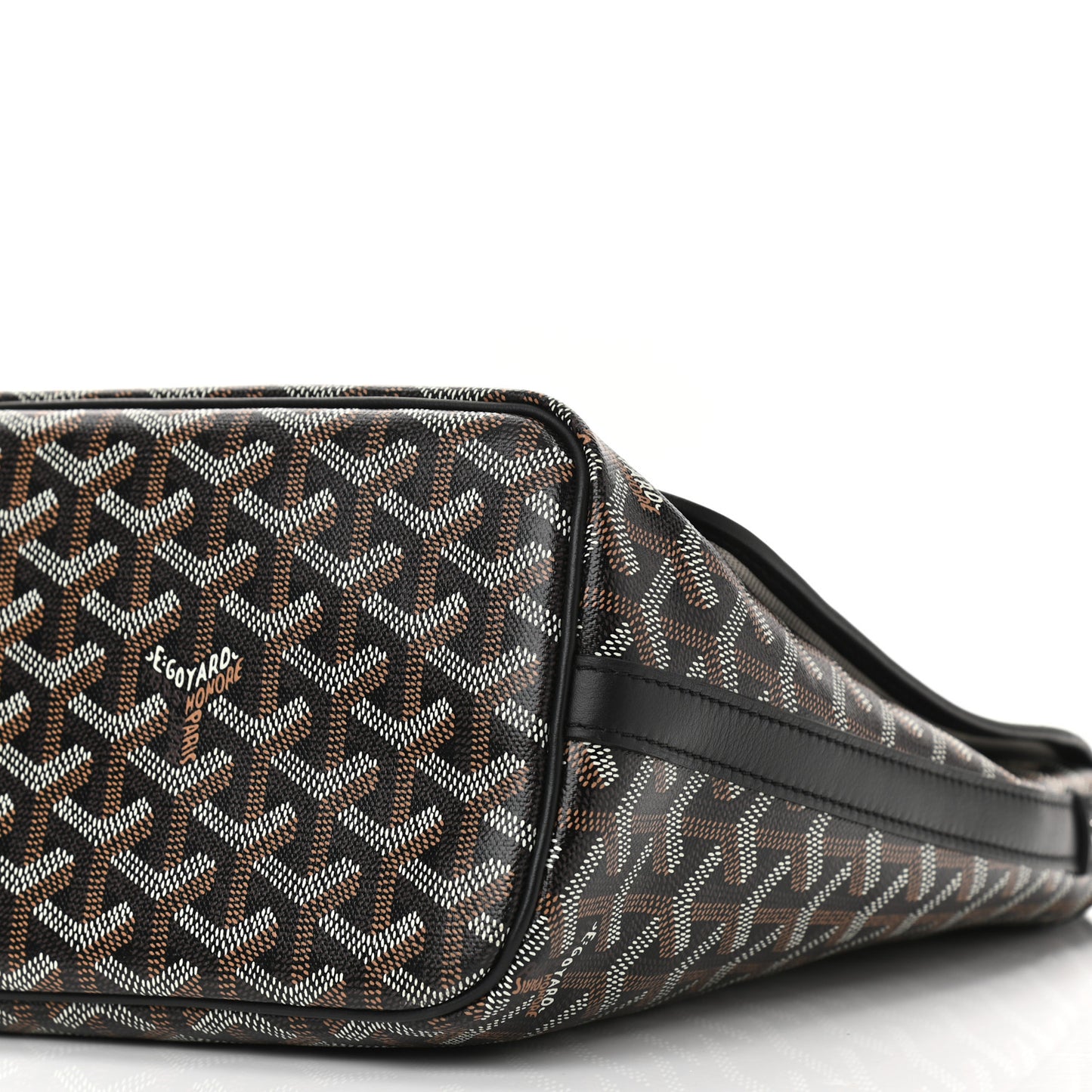 Goyardine Capetien Messenger Bag Black