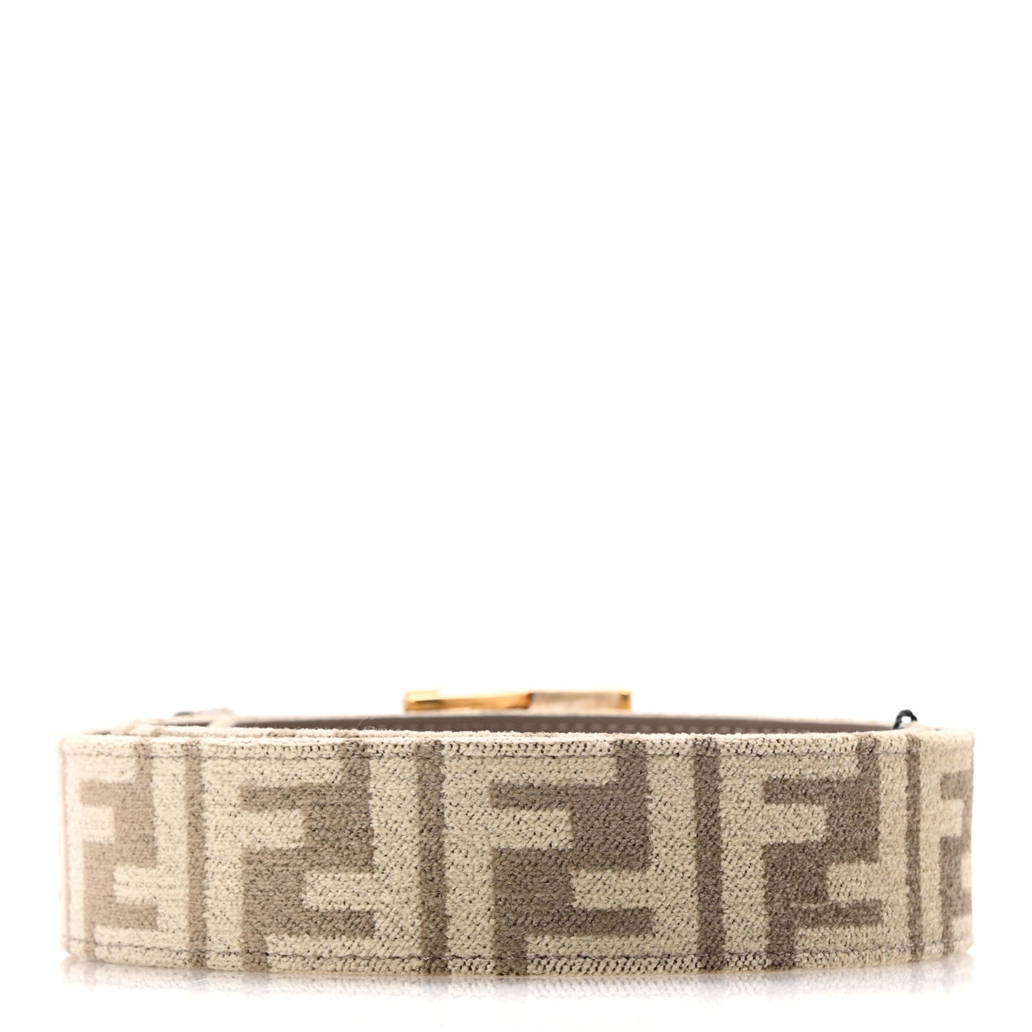 Chenille Vitello King FF Belt 80 32 Tortora Nuvola