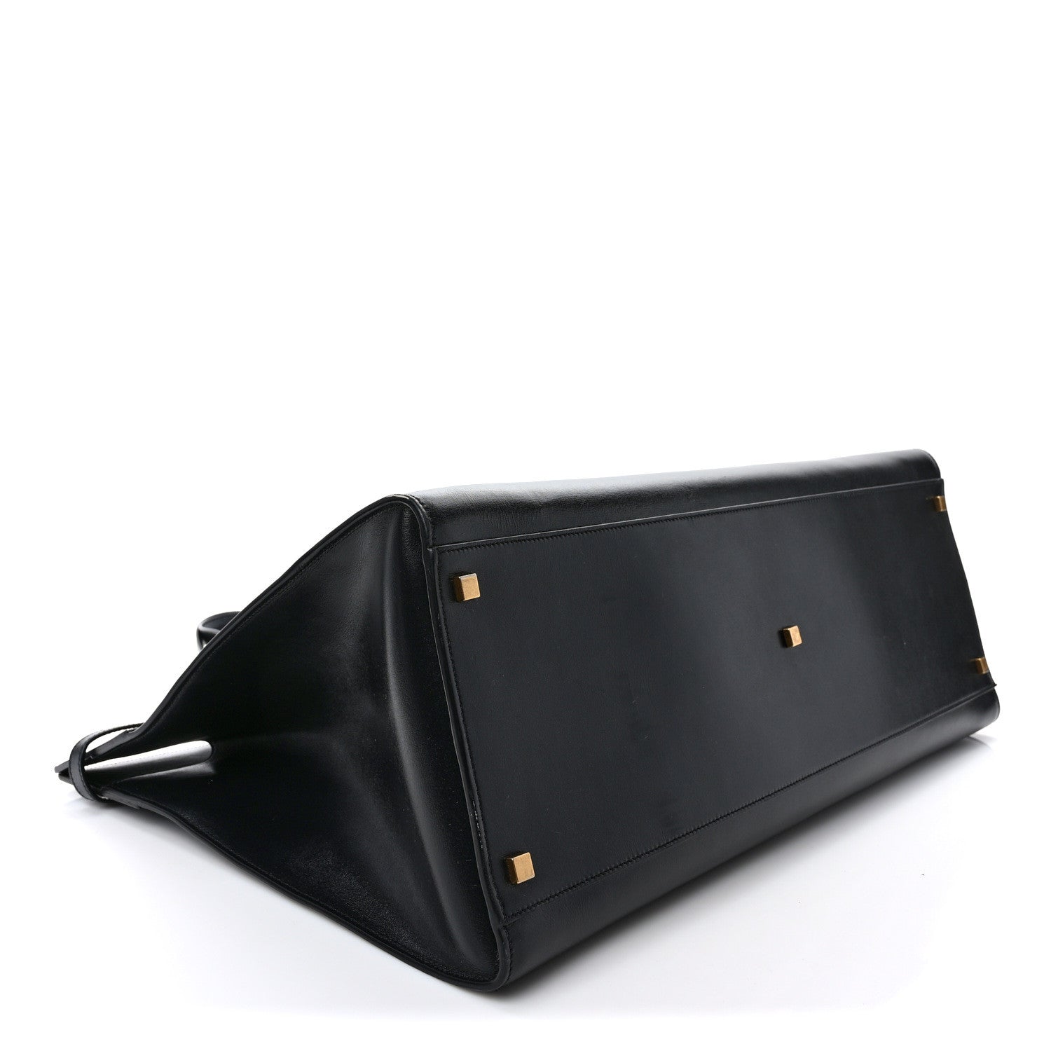 Saint Laurent Calfskin Large Manhattan Shopper Tote Black 4 of 9