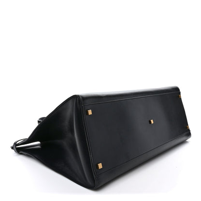 Saint Laurent Calfskin Large Manhattan Shopper Tote Black 4 of 9