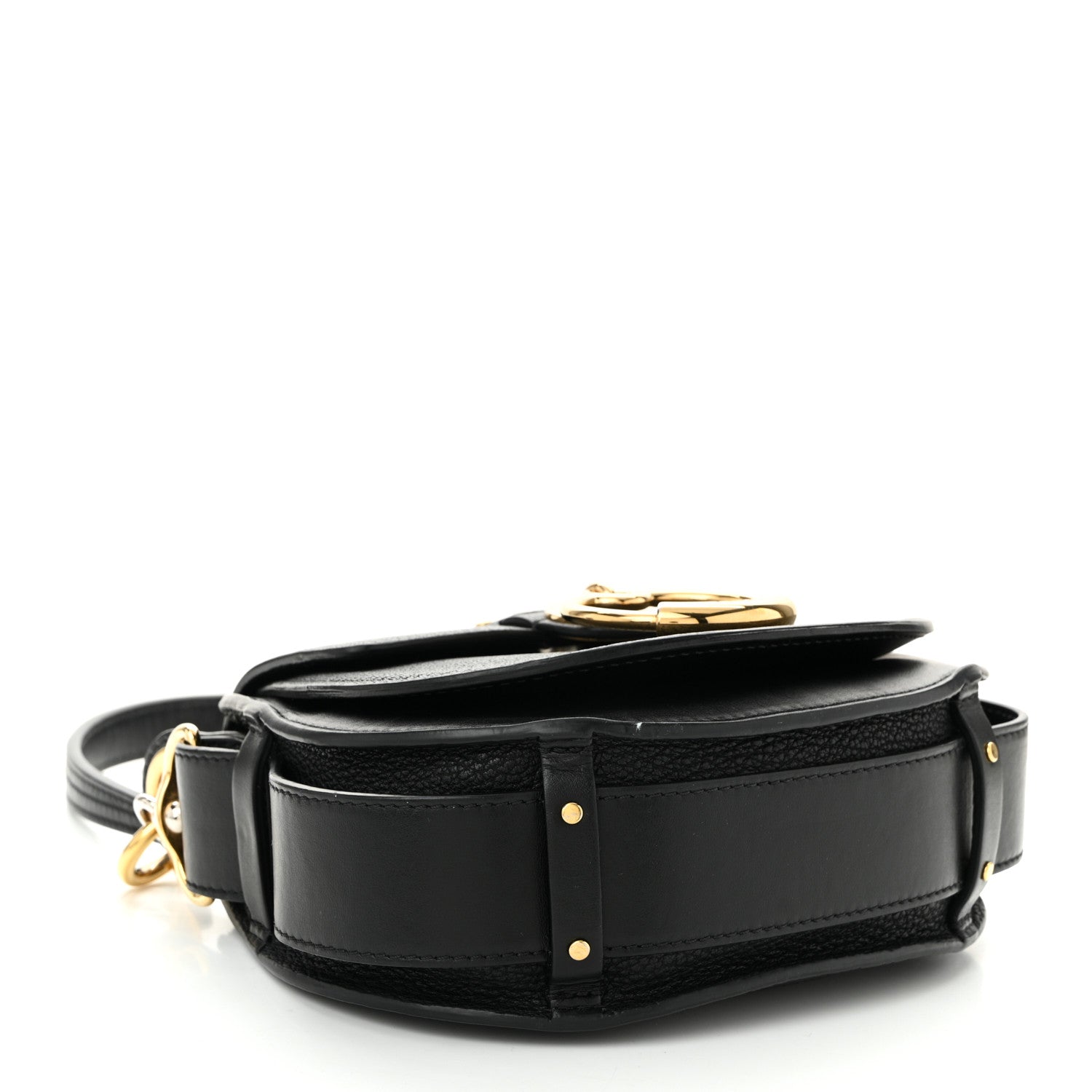 Chloe Grained Lambskin Small Tess Bag Black 4 of 10