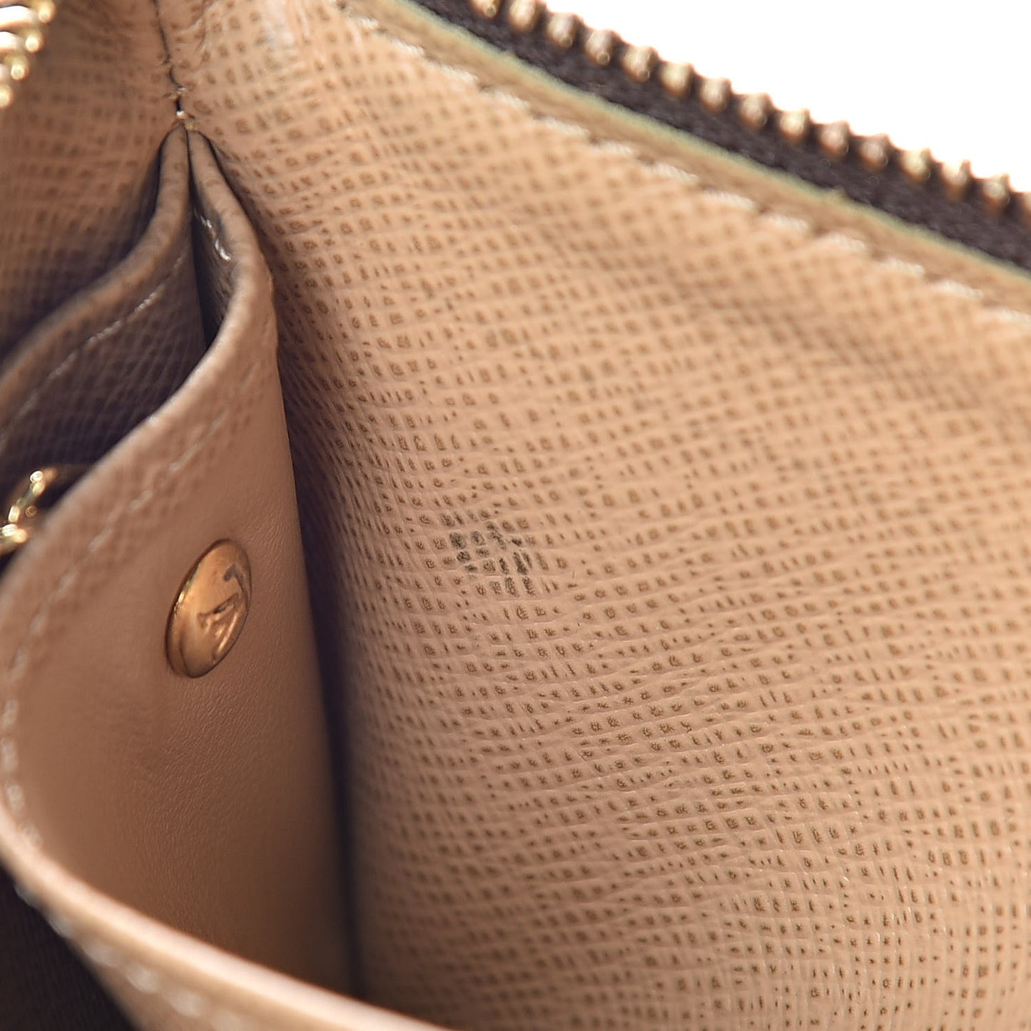 Monogram Complice Trunks and Bags Key Pouch Beige