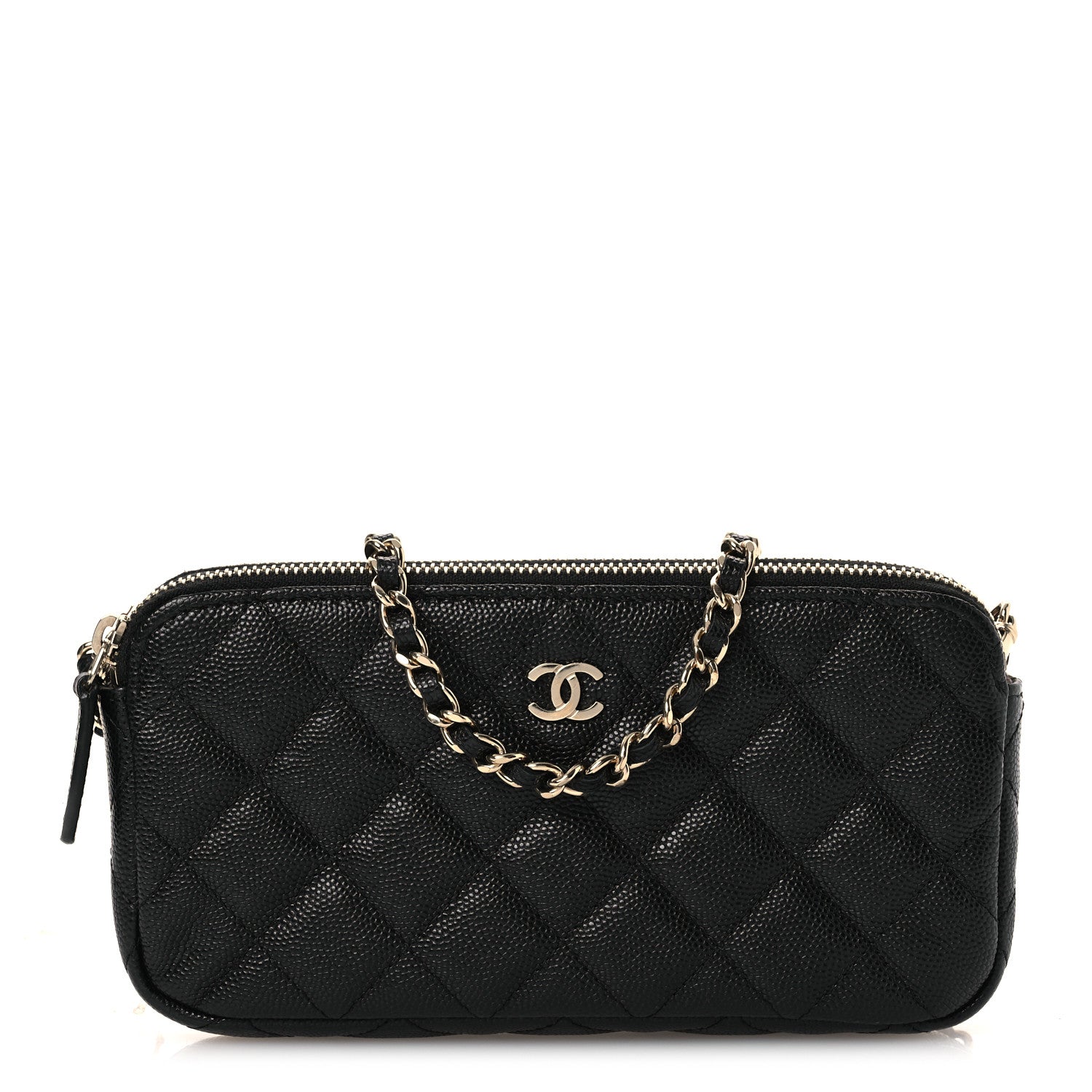 Chanel Caviar Quilted Small Clutch With Chain Black 1 of 14