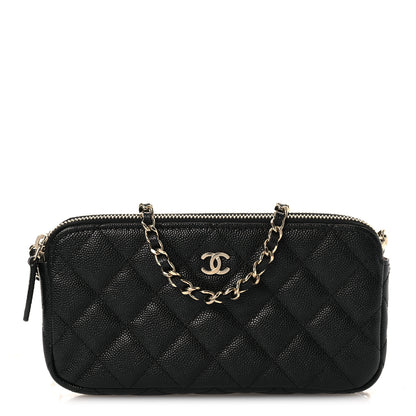 Chanel Caviar Quilted Small Clutch With Chain Black 1 of 14
