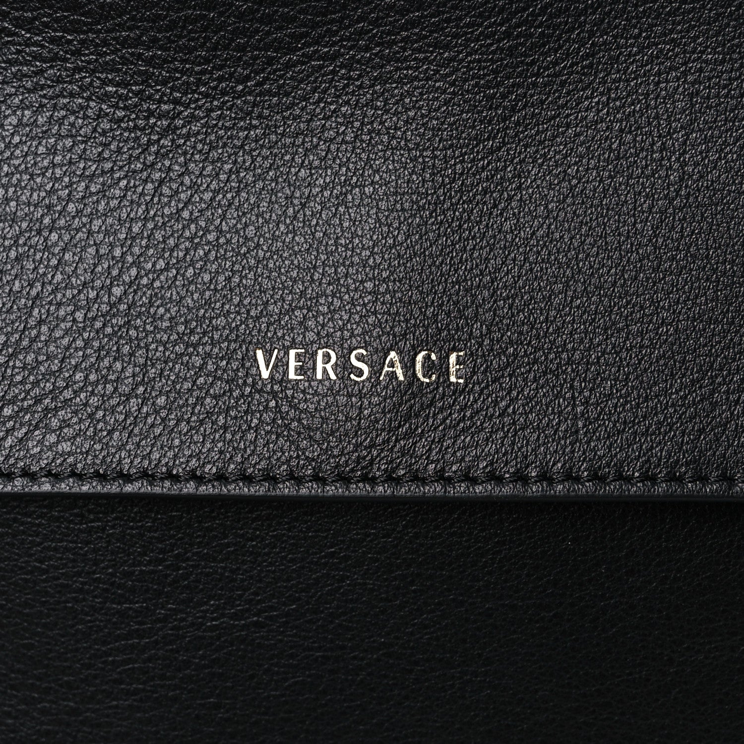 Versace Nylon Baroque Print Tote Black 7 of 10