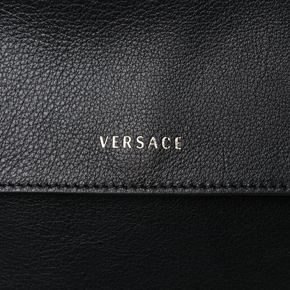 Versace Nylon Baroque Print Tote Black 7 of 10