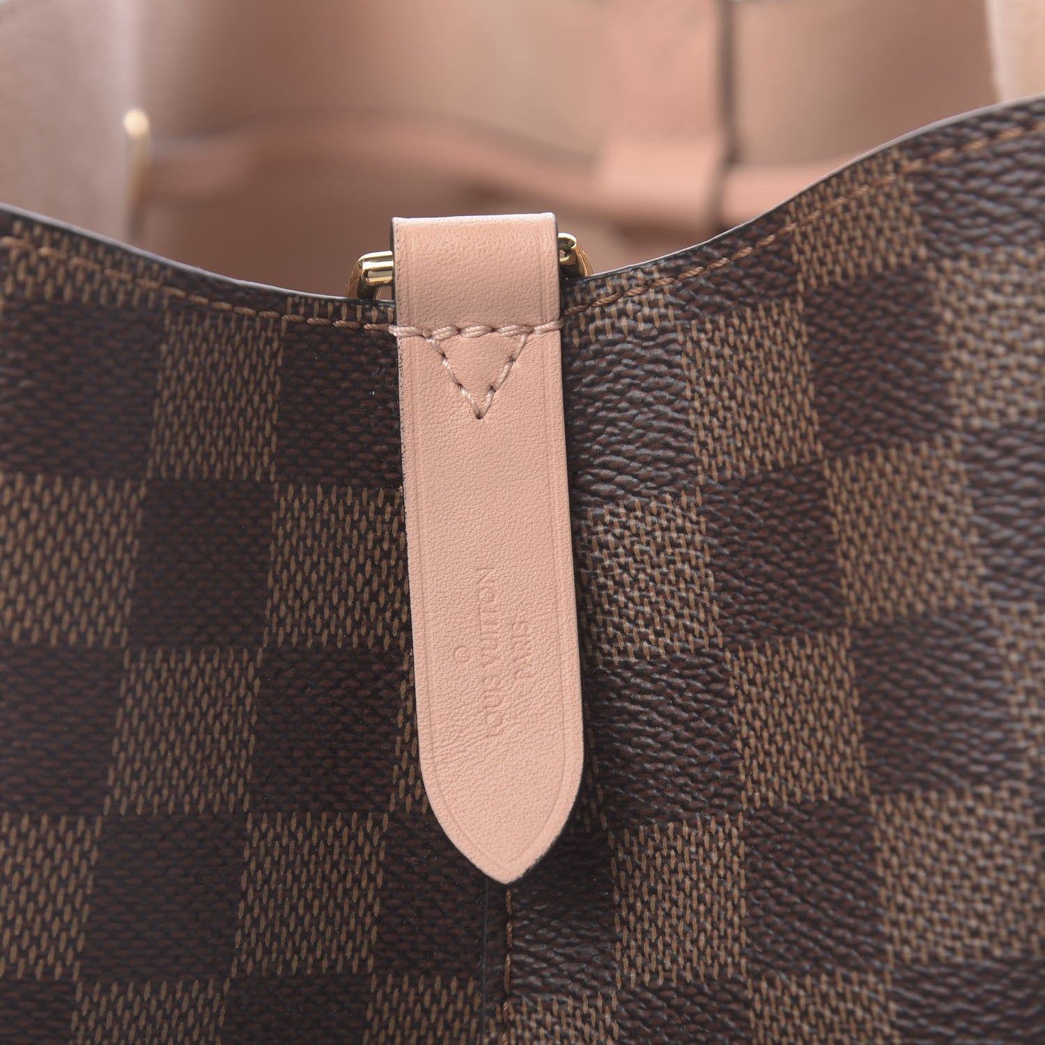 Louis Vuitton Damier Ebene Neonoe MM Venus Pink 6 of 12