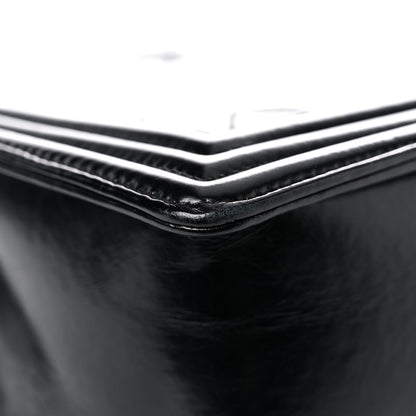 Chanel Hot Stamping Calfskin Tale Of Salzburg New Medium Boy Flap Black 11 of 19