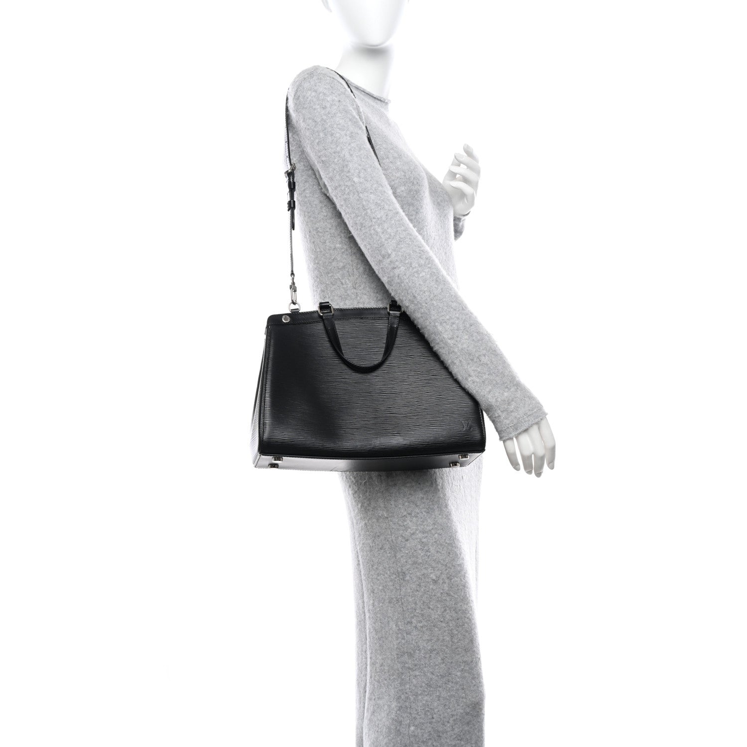 Louis Vuitton Epi Brea MM Black 2 of 11