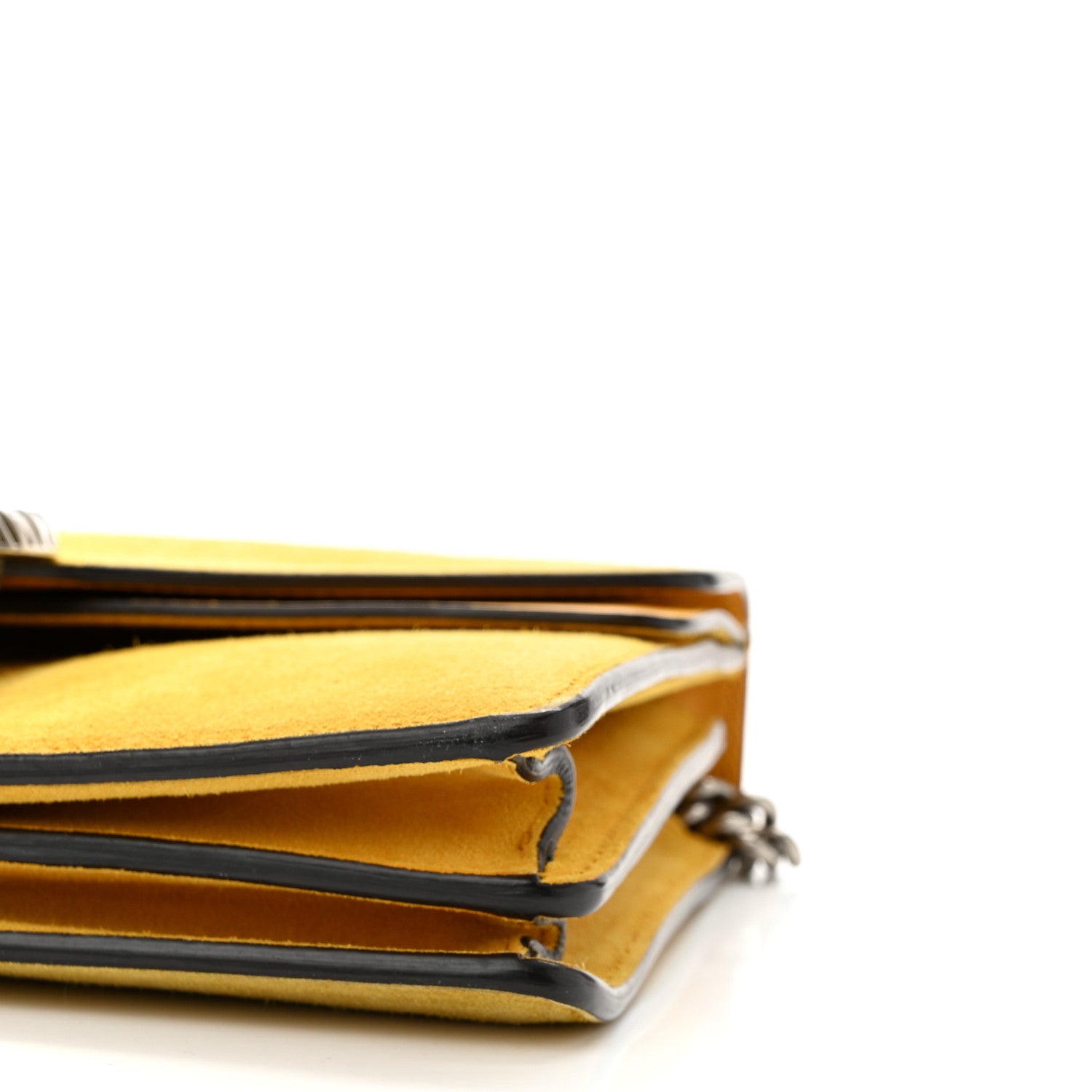 Gucci Suede Small Dionysus Shoulder Bag Yellow 10 of 12