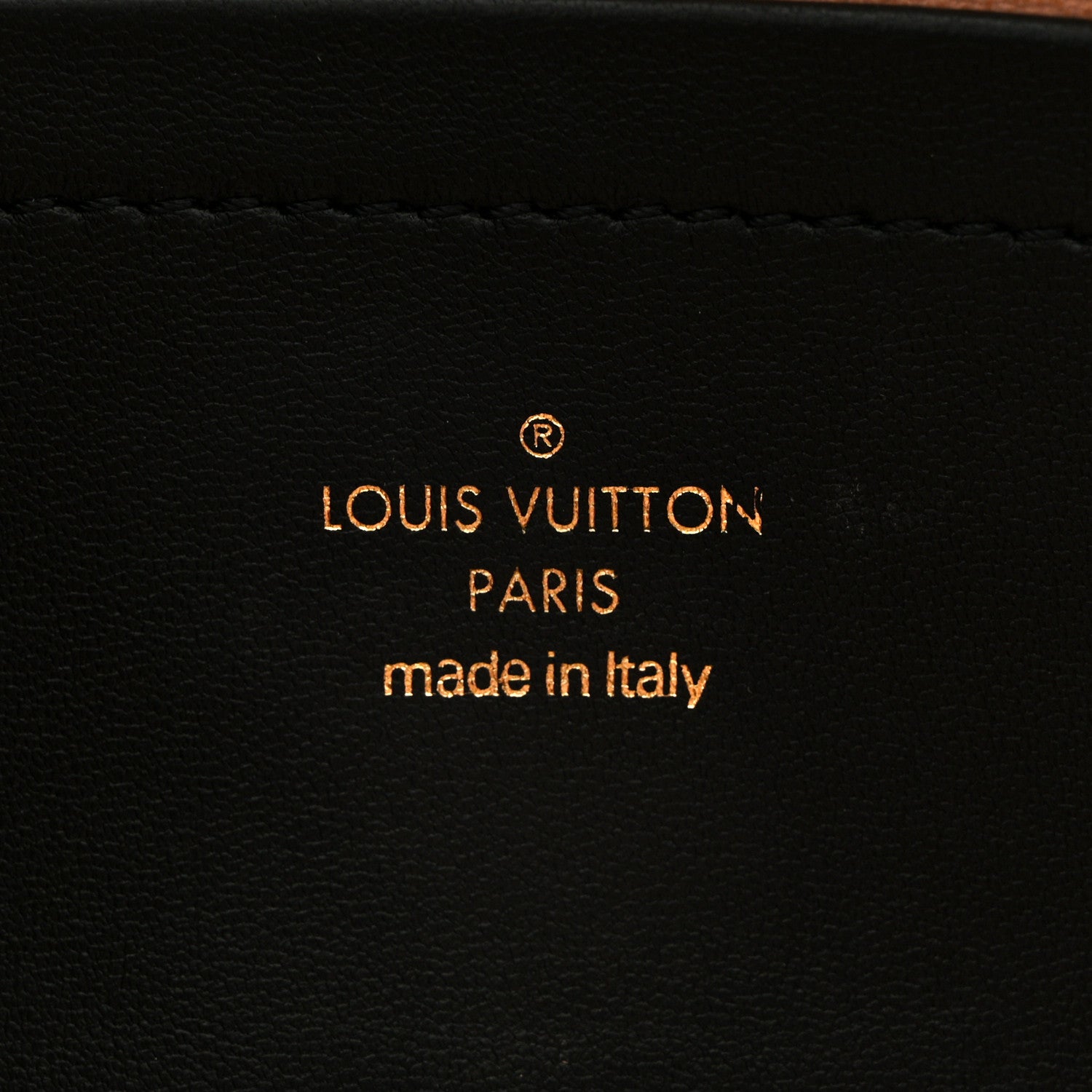 Louis Vuitton Lambskin Embossed Monogram Pochette Coussin Black 6 of 11