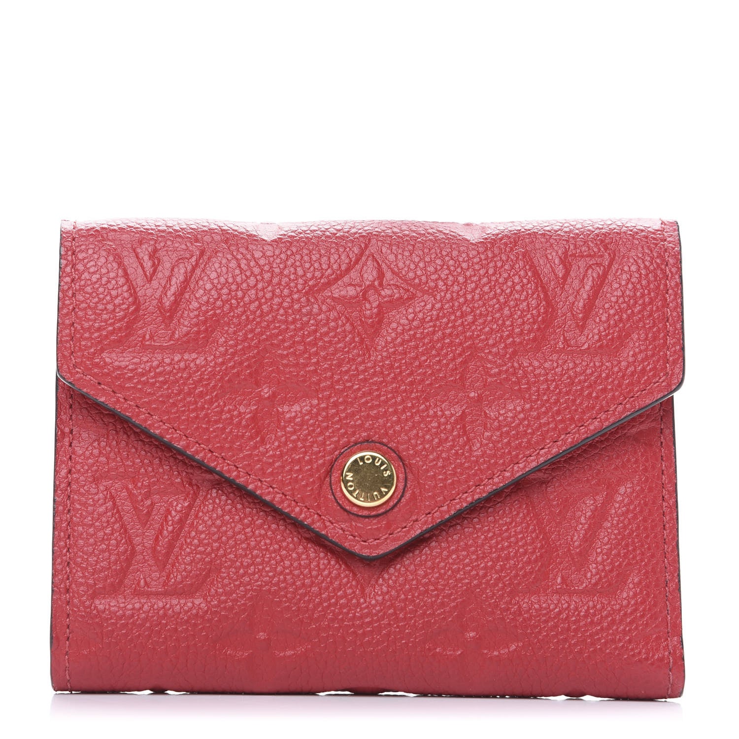 Louis Vuitton Empreinte Victorine Wallet Scarlet 1 of 6