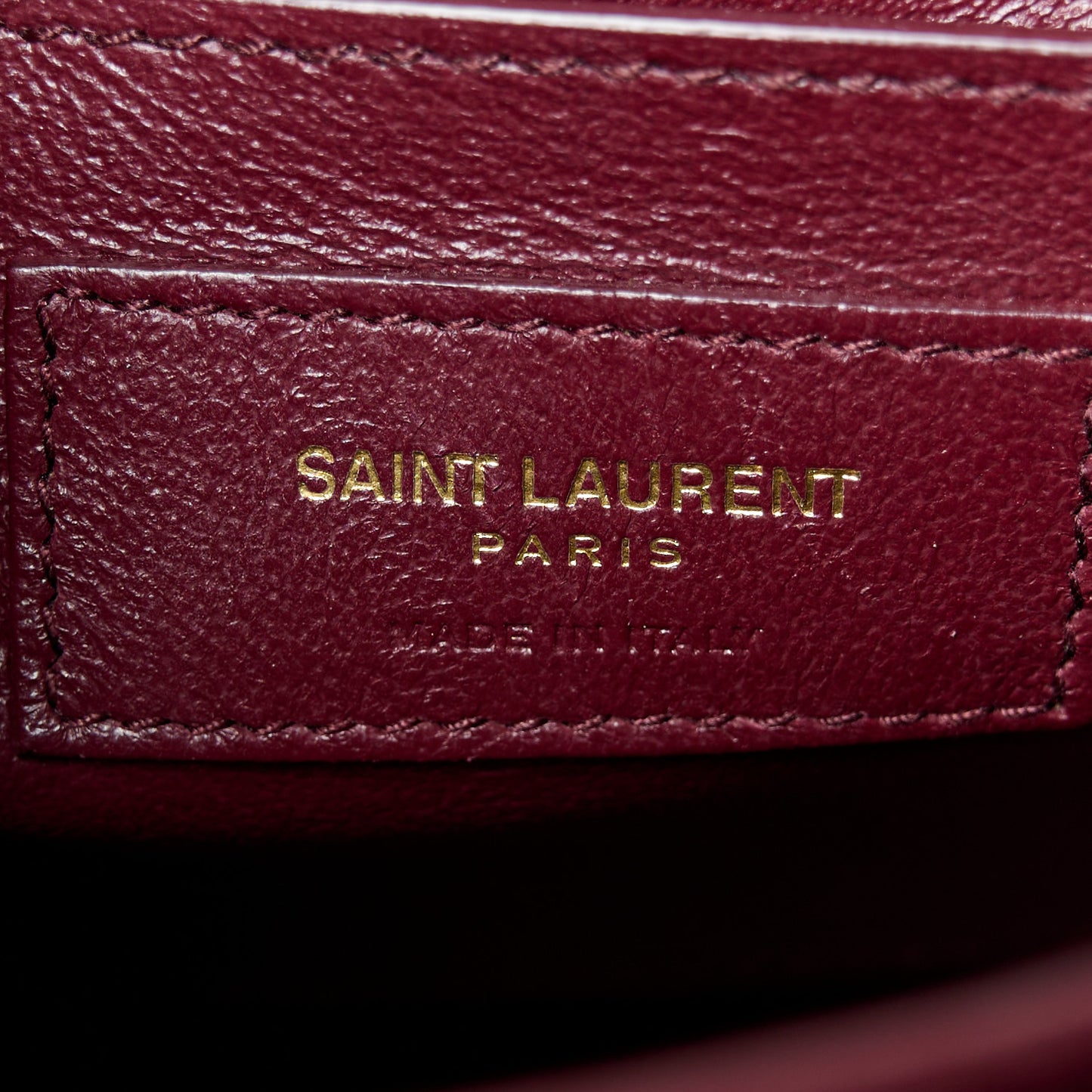 Smooth Calfskin Medium Classic Monogram Cassandra Top Handle Black Rouge Legion