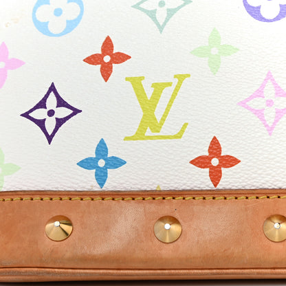 Louis Vuitton Monogram Multicolor Alma White 18 of 22