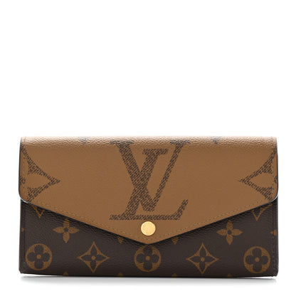 Louis Vuitton LOUIS VUITTON Reverse Monogram Giant Sarah Wallet 1 of 6