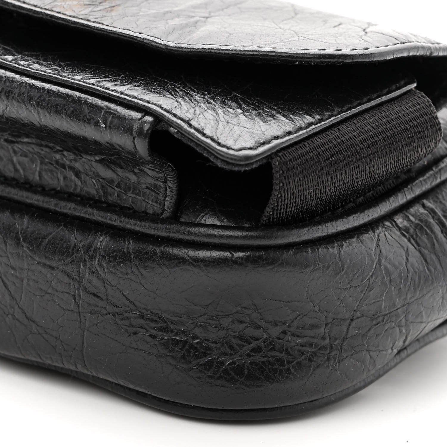 Gucci Fluffy Calfskin Mini Morpheus Belt Bag 90 36 Black 11 of 11