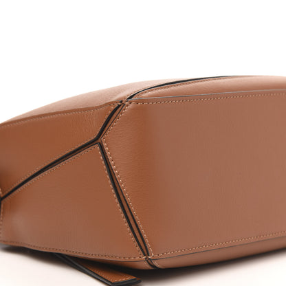Loewe Calfskin Small Puzzle Bag Tan 7 of 8