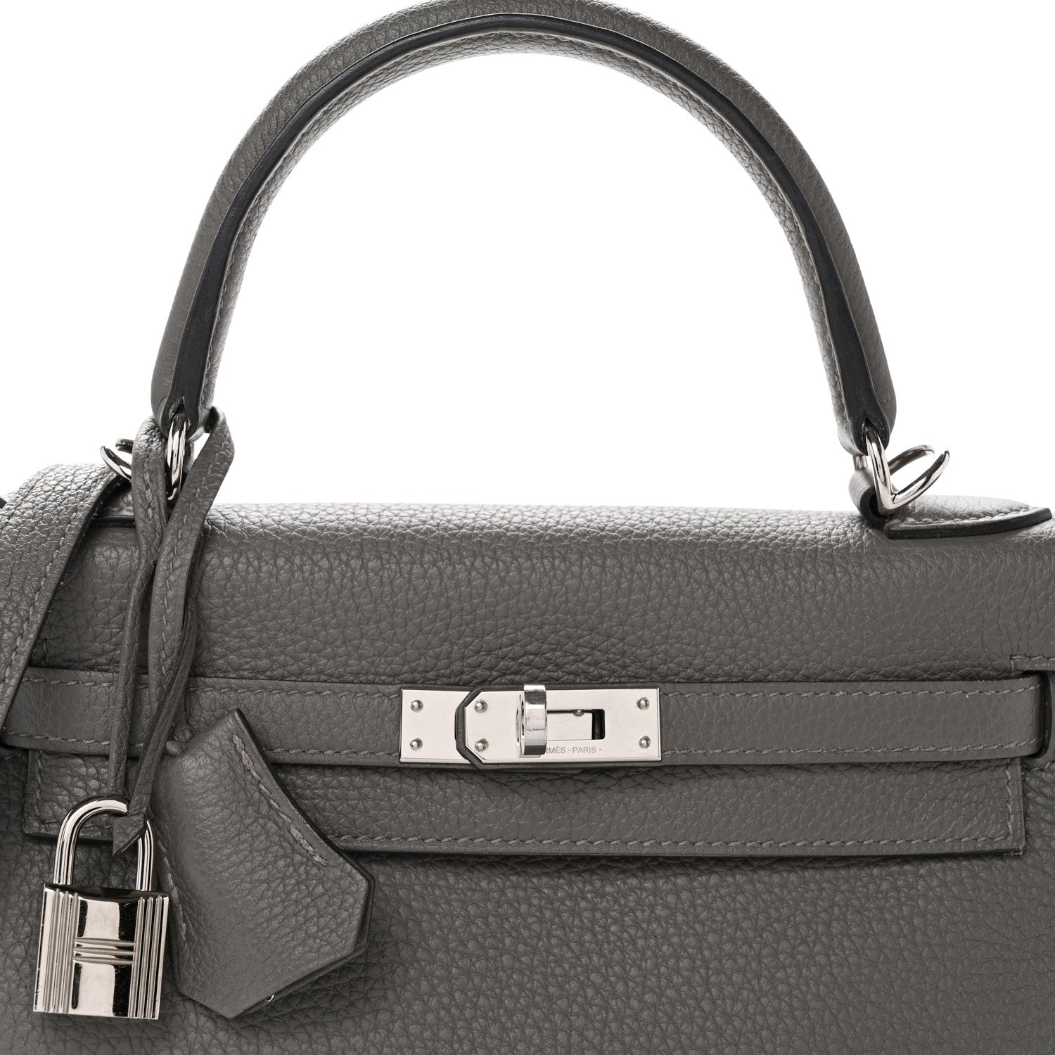 Hermes Togo Kelly Retourne 25 Etain 8 of 11