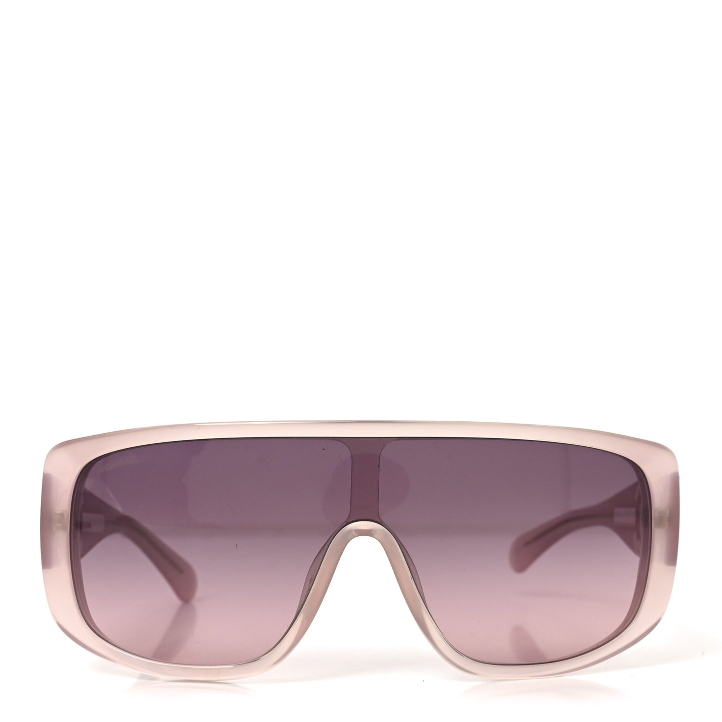 Acetate Shield Sunglasses 5495 Light Pink