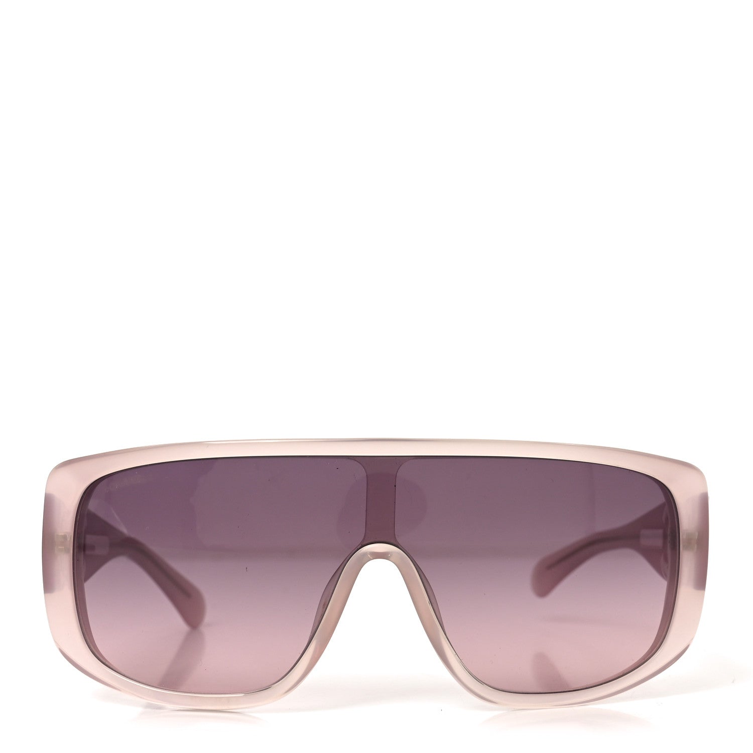 Chanel Acetate Shield Sunglasses 5495 Light Pink 2 of 7