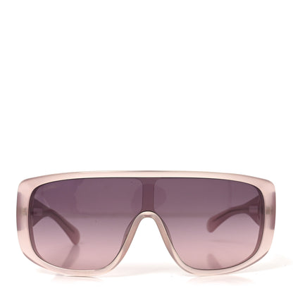 Chanel Acetate Shield Sunglasses 5495 Light Pink 2 of 7