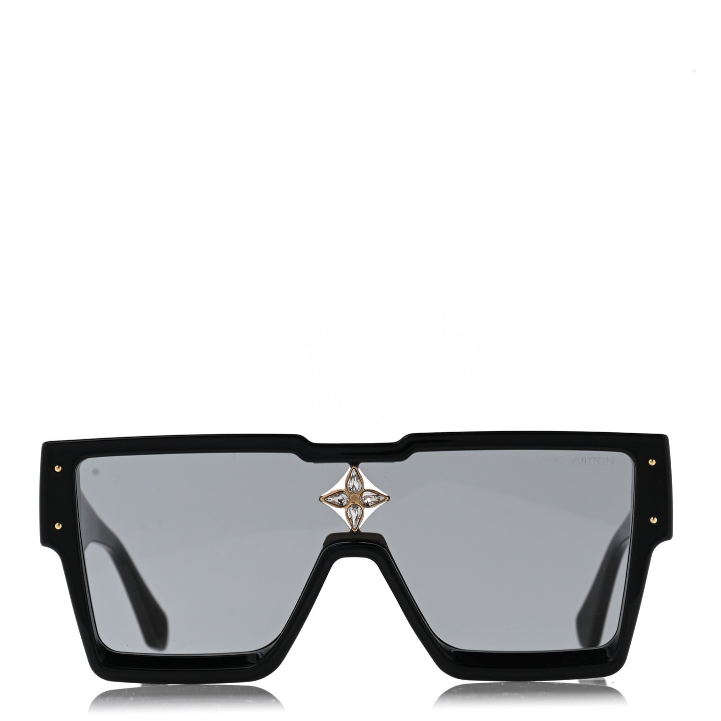 Acetate Cyclone Sunglasses Z1578E Black