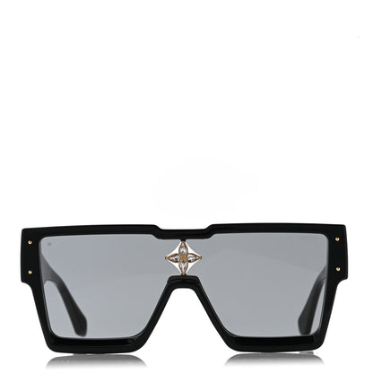 Louis Vuitton Acetate Cyclone Sunglasses Z1578E Black 2 of 9