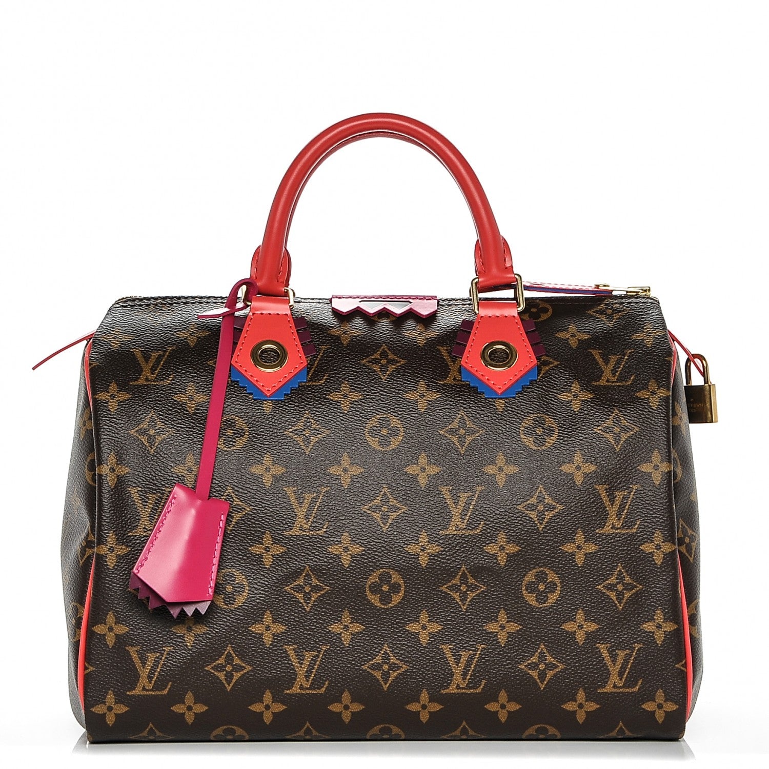 Louis Vuitton Monogram Totem Speedy 30 Flamingo 1 of 6