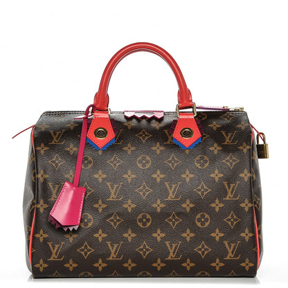 Louis Vuitton Monogram Totem Speedy 30 Flamingo 1 of 6
