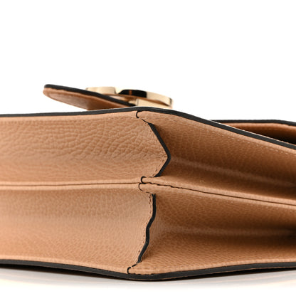 Gucci Dollar Calfskin Small Interlocking G Shoulder Bag Camelia 10 of 12