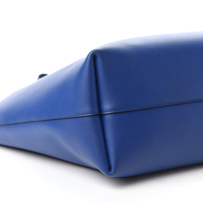 Saint Laurent Calfskin Large Shopping Tote Ultramarine 6 of 10