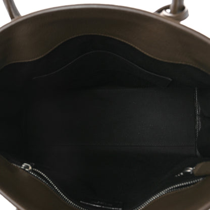 Saint Laurent Grained Calfskin Sac De Jour North South Tote Brown 5 of 8