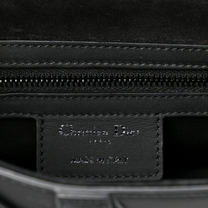 Christian Dior Ultra Matte Calfskin Saddle Bag Black 5 of 11