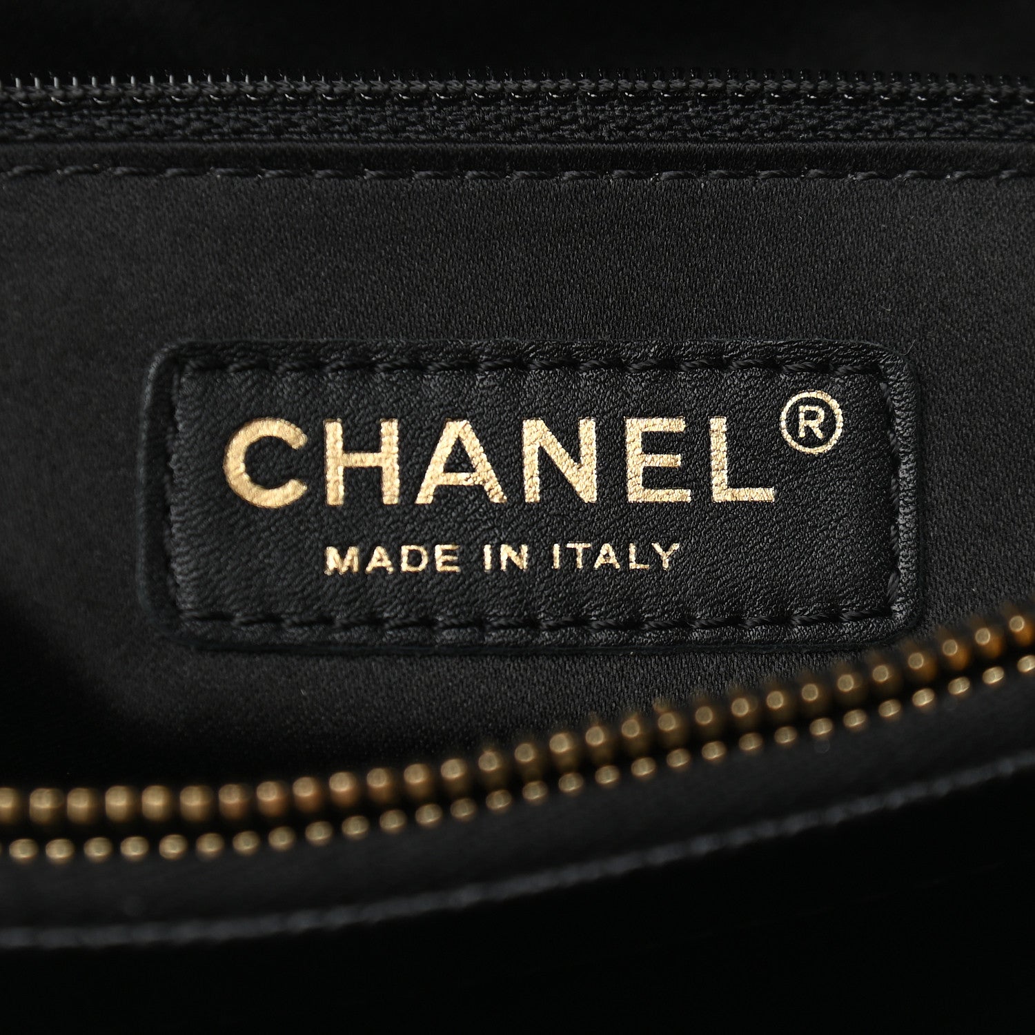 Chanel Caviar Quilted XL Grand Shopping Tote GST Black 6 of 10