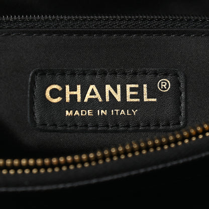 Chanel Caviar Quilted XL Grand Shopping Tote GST Black 6 of 10