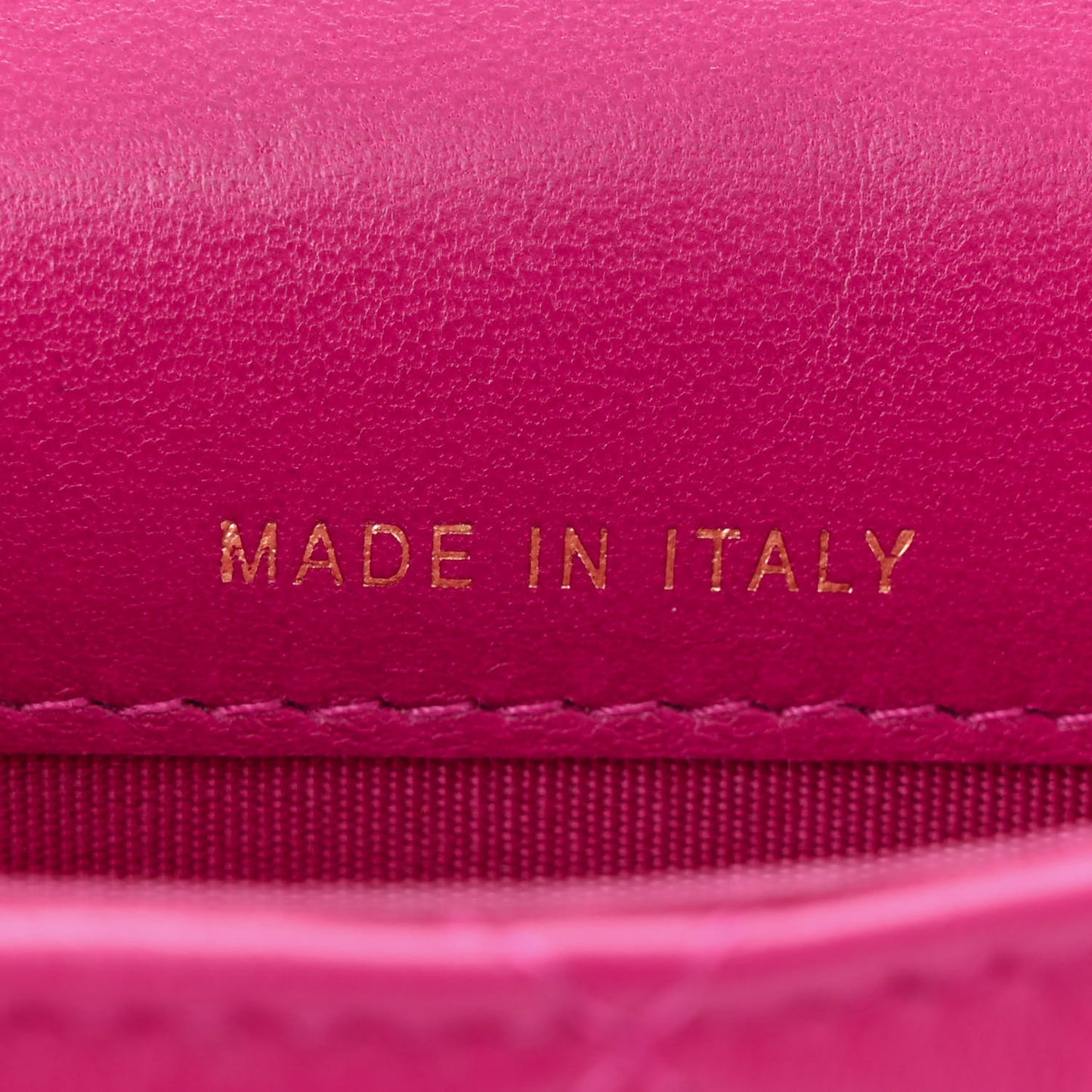 Tweed Lambskin Quilted Waist Bag With Coin Purse Fuchsia