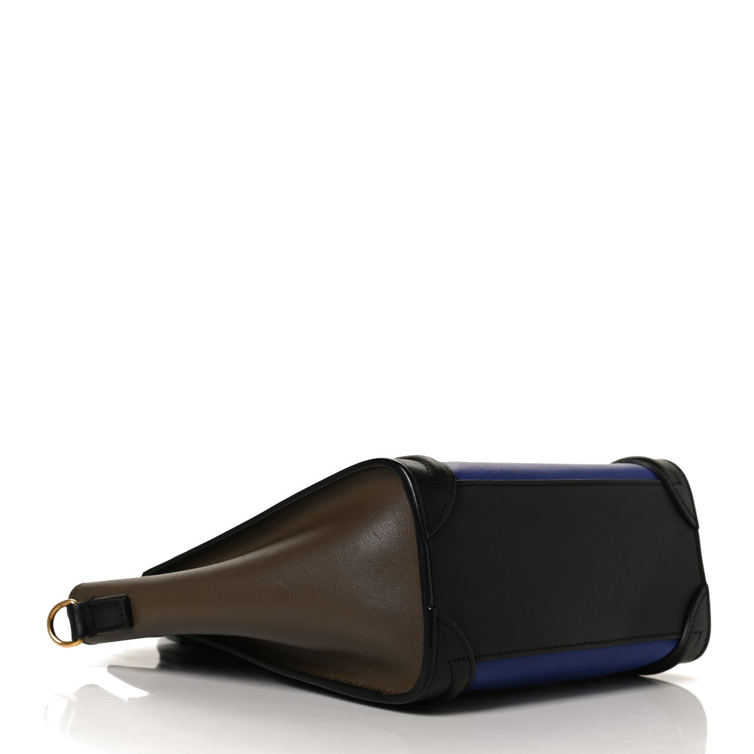Celine Smooth Calfskin Nano Tri-Color Luggage Indigo 4 of 11