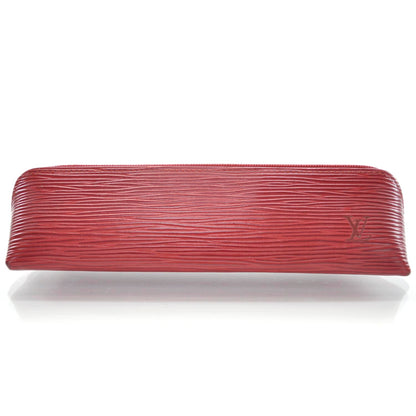 Louis Vuitton Epi Trousse Crayons Pencil Holder Red 1 of 10