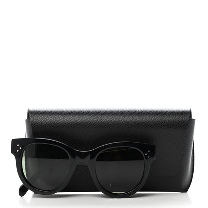 Celine Acetate Studded Mineral Round Sunglasses CL40031N Black 7 of 7