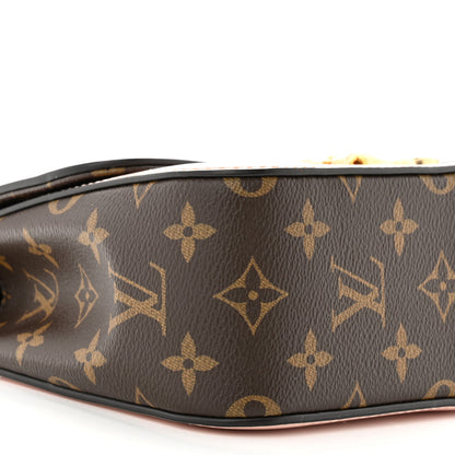 Louis Vuitton Patent Calfskin Monogram Cherrywood BB Rose Ballerine 9 of 11