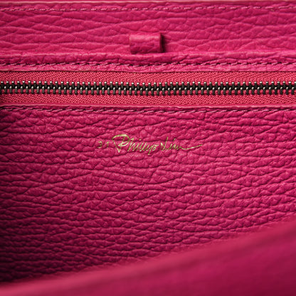 3.1 Phillip Lim Textured Calfskin Mini Pashli Satchel Fuschia 8 of 10