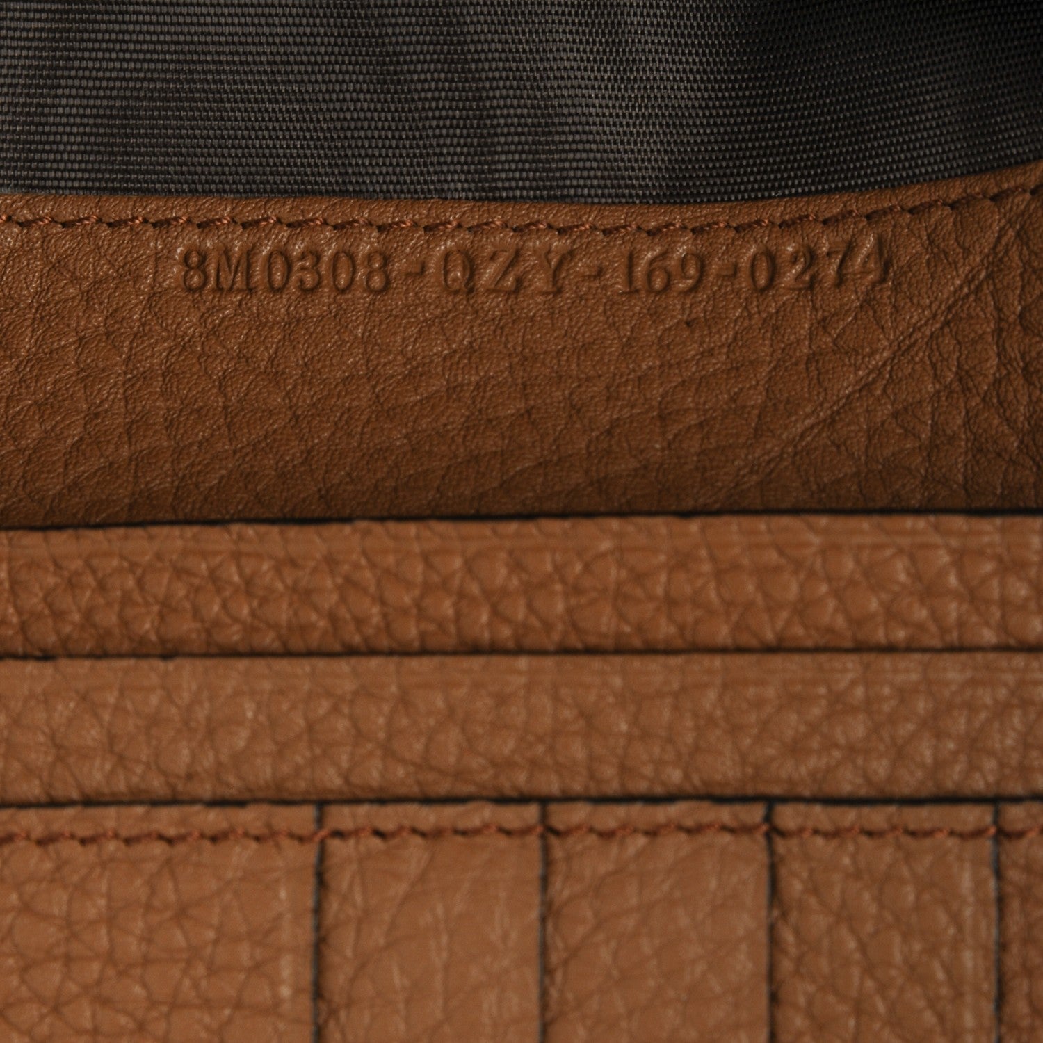 Fendi Cuoio Romano Selleria Peekaboo Continental Wallet Mou 8 of 10