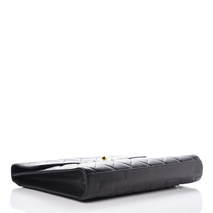 Chanel Caviar Quilted Briefcase Laptop Bag Black 4 of 14