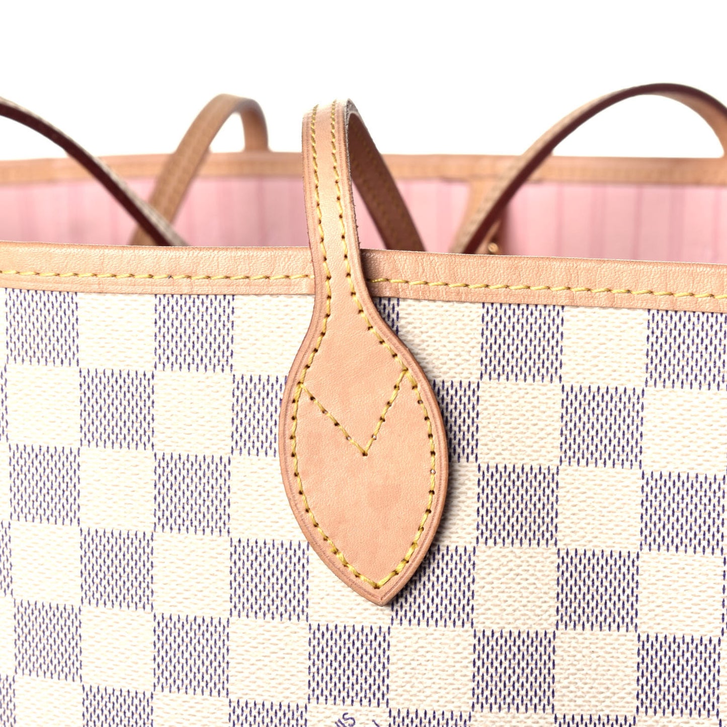 Damier Azur Neo Neverfull GM Rose Ballerine