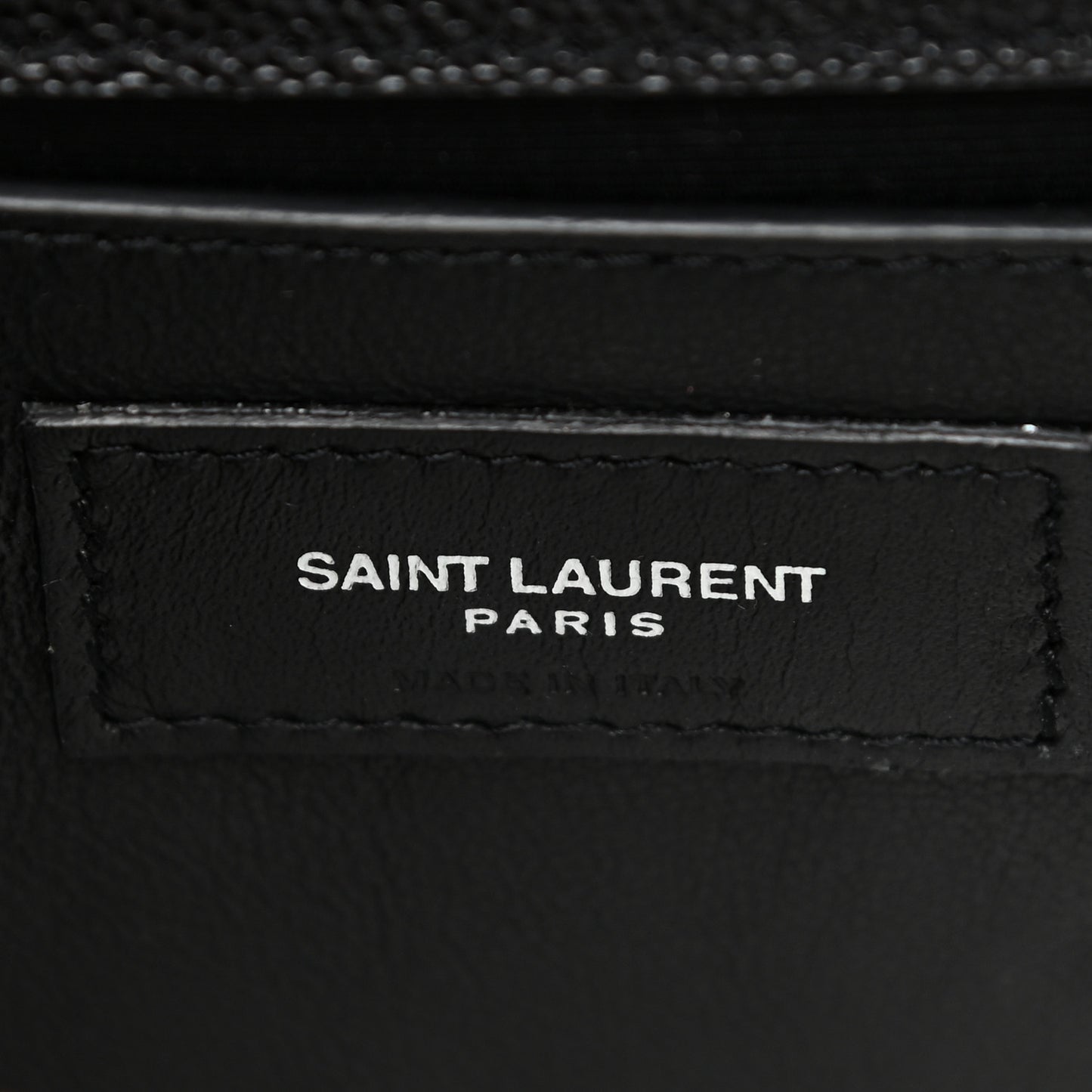 Grain De Poudre Small Classic Monogram Kate Tassel Satchel Black