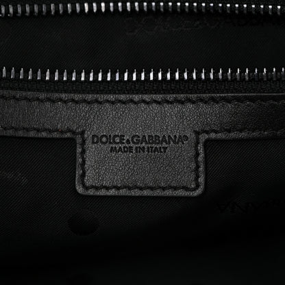 Dolce & Gabbana DOLCE GABBANA Large Denim Patchwork Shopping Tote Blue Black 6 of 10