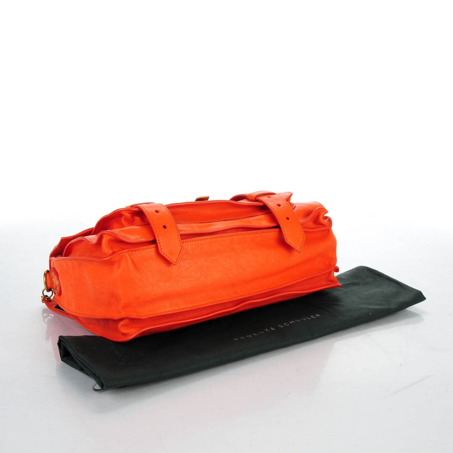 Lambskin Medium PS1 Satchel Orange