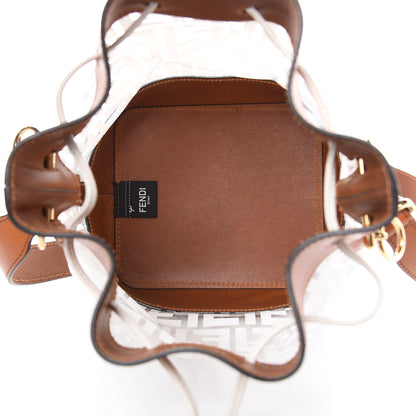 Fendi TPU FF Vitello Aura F is Fendi Grande Mon Tresor Bucket Bag White Cuoio 5 of 9