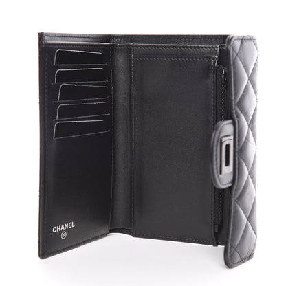 Chanel Aged Calfskin Quilted Reissue Medium Flap Wallet So Black 5 of 9